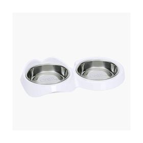 Comedouro Pixi Duplo Branco Catit 1 Un
