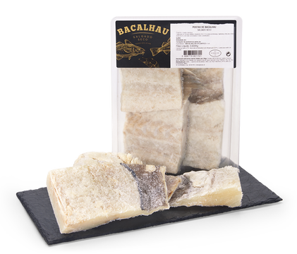 Postas De Bacalhau Embalado Nossa Peixaria 0.6Kg