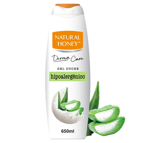 Gel De Banho Derma Care Hipoalergénico Natural Honey 650 ml