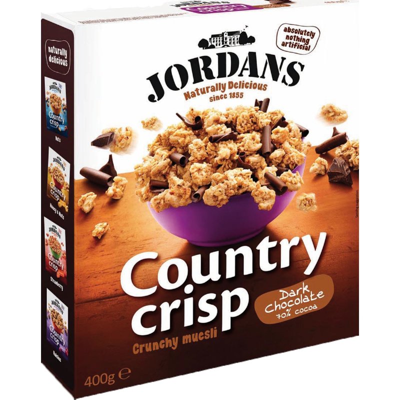 Cereais Country Crisp Com Chocolate Preto 400 g