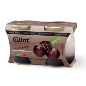 Iogurte Cremoso Pedaços Cereja Glint 250 gr (2 Un)
