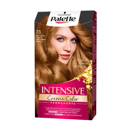 Coloração Palette Louro Dourado Caramelo 7.5 Palette Schwarzkopf 1Un