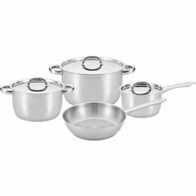 Trem Cozinha 4 Peças Aço Inoxidável Daily Chef Kasa