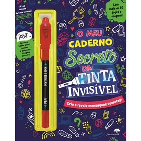 O Meu Caderno Secreto Da Tinta Invisível