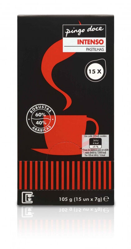 Pastilhas De Café Intenso Pingo Doce 15Un