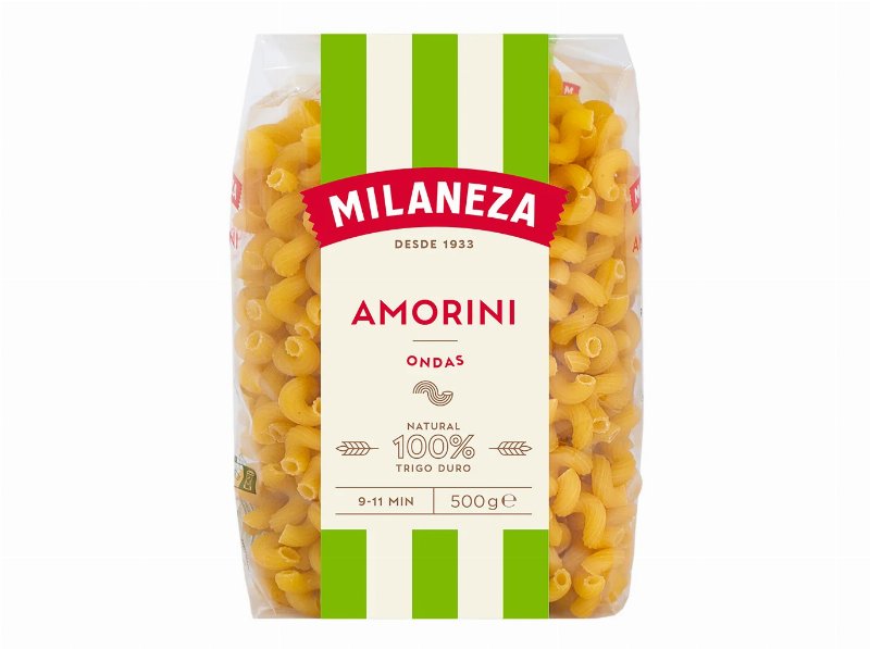 Massa Milaneza Ondas Amorini 500 g