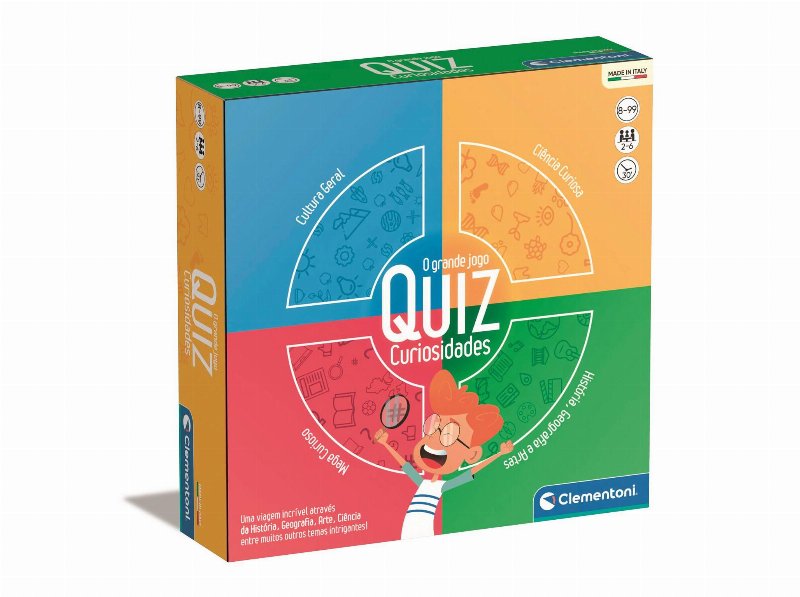 Jogo Quiz Das Curiosidade Clementoni