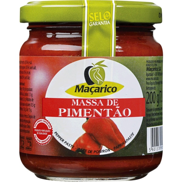 Massa De Pimentão 200 g