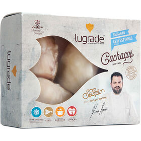 Cachaços De Bacalhau Ultracongelado Seleção Do Chef Diogo Rocha Lugrade 600 gr