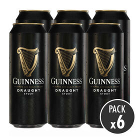 Cerveja Em Lata Com Álcool Guinness 6 X 44 cl