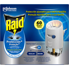 Inseticida Elétrico Melgas E Mosquitos + Recarga Proteção Plus Raid