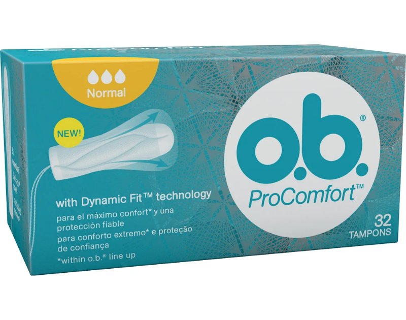Tampões O.b Proconfort Normal 32Un