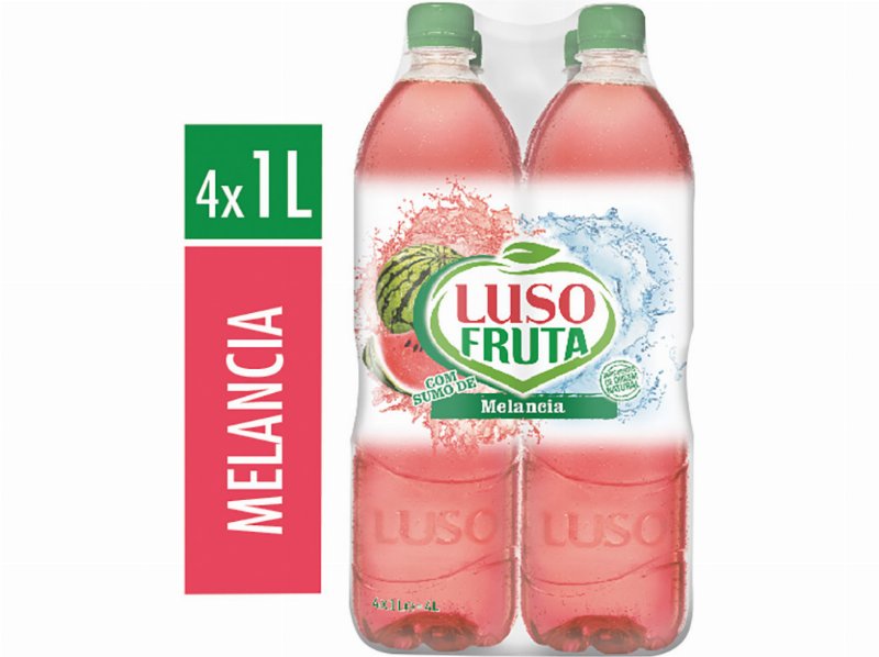 Bebida Luso Fruta Melância 4X1 l (Sdr)