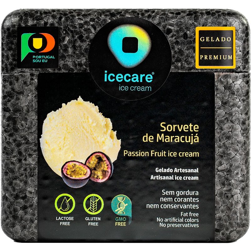 Gelado Artesanal Maracujá 500 ml