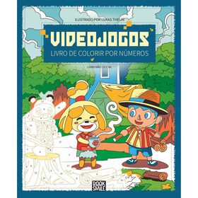 Videojogos - Livro De Colorir Por Números De Lukas Thelin