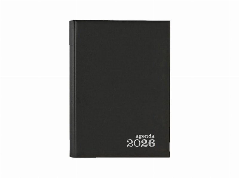 Agenda Diaria Ambar Basic Preto 14X20Cm
