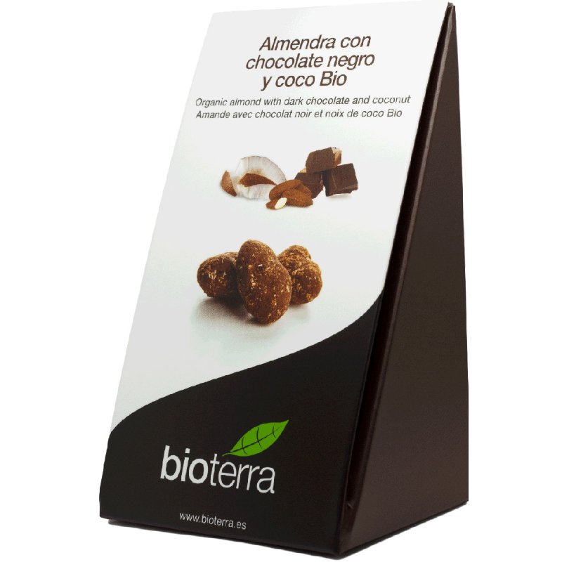 Amêndoas Com Chocolate Negro E Coco Bio 100 g