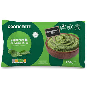 Esparregado De Espinafres Continente 700 gr