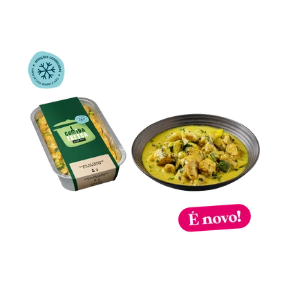 Caril De Frango E Courgette Congelado Comida Fresca 0.7Kg