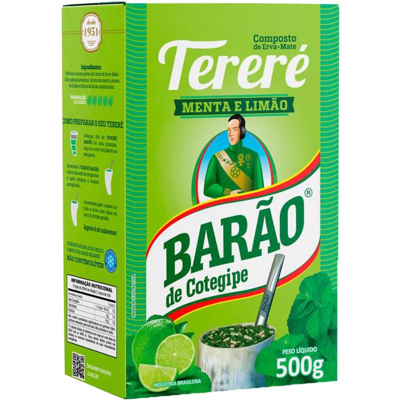 Bebida Erva Com Menta E Limã 0 g