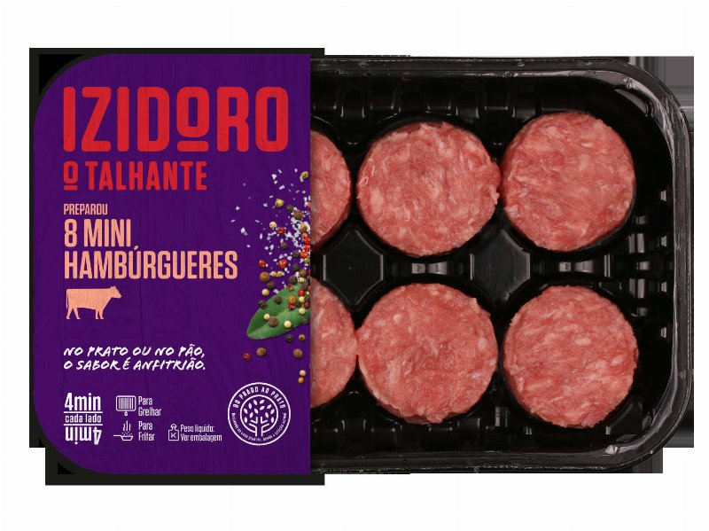 Mini Hamburguer Bovino 200 gr