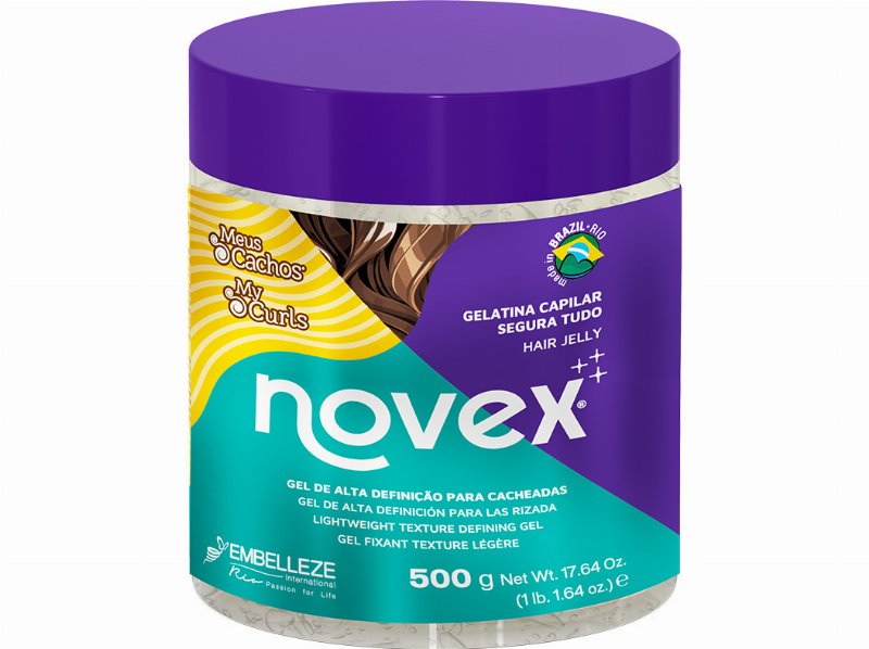 Gelatina Capilar Novex Segura Tudo Meus Cachos 500 g