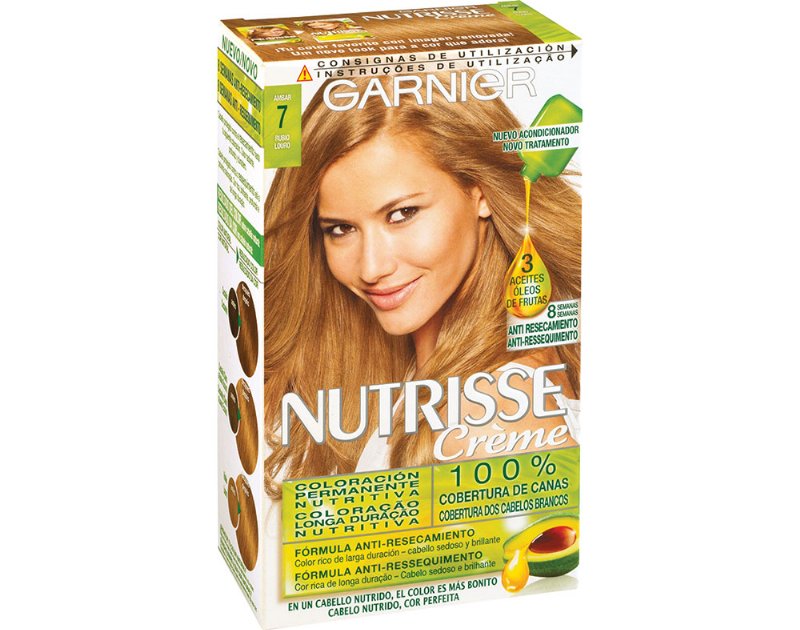 Coloração Nutrisse Longa Duração Nº 70 Louro Ble Ambre