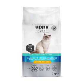 Ração Para Gato Adulto Esterilizado Sem Cereais Frango Uppy Nutri 3 kg