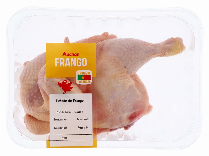 Frango Metade Sem Miúdos Auchan Kg