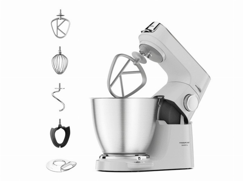 Robot De Cozinha Kenwood Kvl65.001Wh Titanium Baker Xl Lite