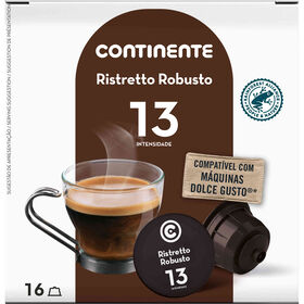 Cápsulas De Café Ristretto Robusto Int 13 Continente 16 Un
