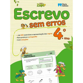 Missão Zupi - Escrevo Sem Erros - 4.º Ano
