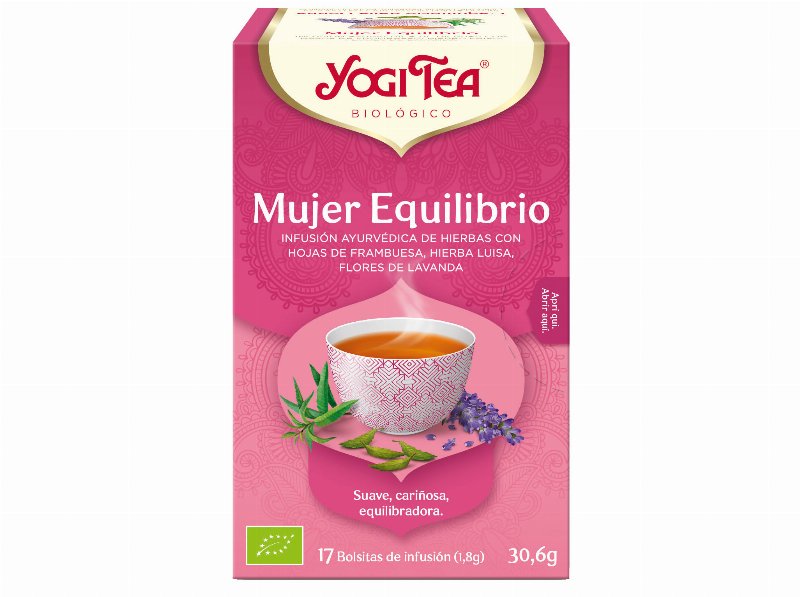 Infusão Yogi Tea Mulher Equilíbrio Bio 17 Saq