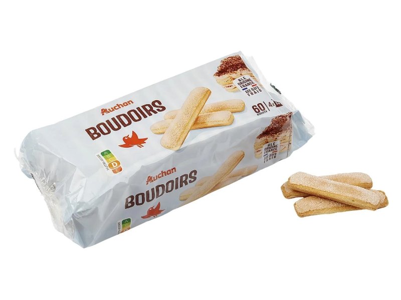 Bolachas Palitos Auchan Com Ovos 60Un 400 g