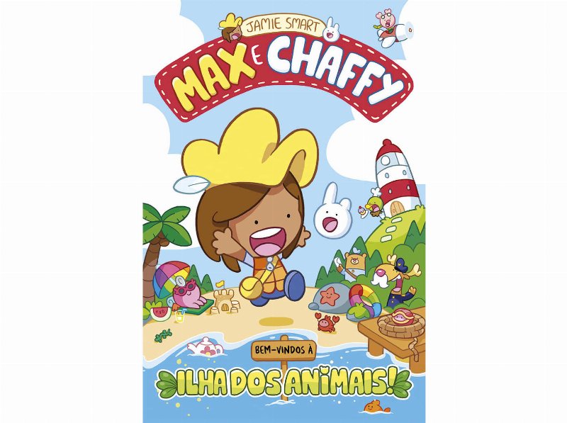 Livro Max E Chaffy - Bem-Vindo À Ilha Dos Animais!