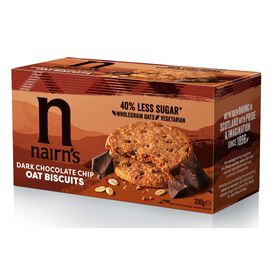 Bolachas De Aveia Com Pepitas De Chocolate Negro Nairns 200 gr