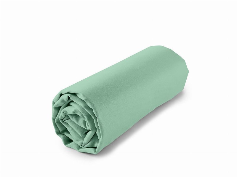 Lençol De Baixo Actuel Poliester Reciclado Verde 160X200Cm