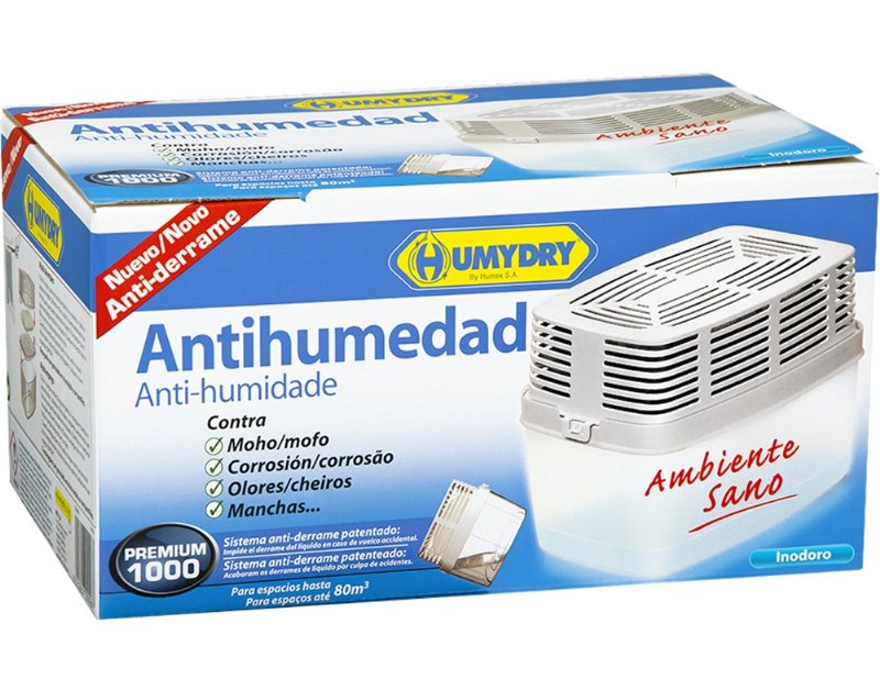 Desumidificador Humydry Premium Inodoro 1 kg