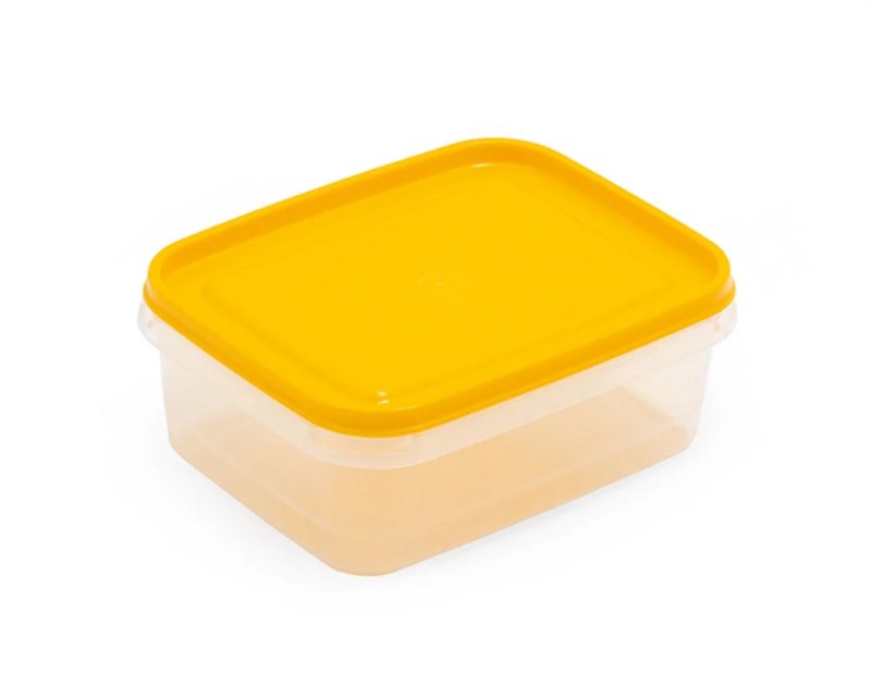 Caixa Hermética Rectangular Pequena Canasta 0.85 l 16.5X13X5.5Cm