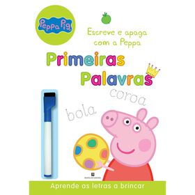 Escreve E Apaga - Peppa Pig – Primeiras Palavras