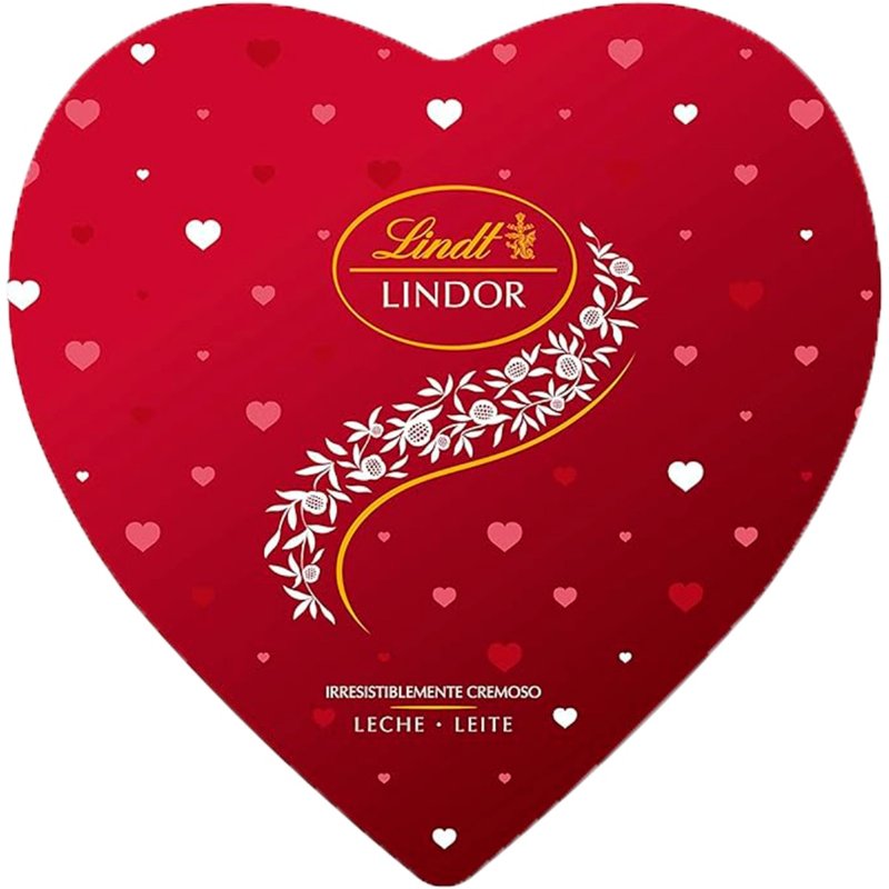 Bombons Coração Lindor De Leite 250 g