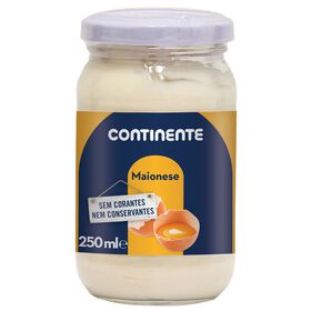 Maionese Sem Glúten Continente 250 ml