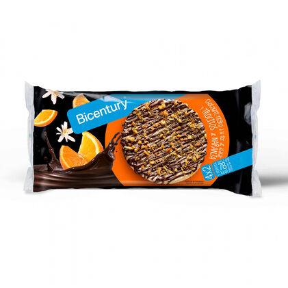 Tortitas De Chocolate Negro E Pedaços De Laranja Bicentury 0.139Kg