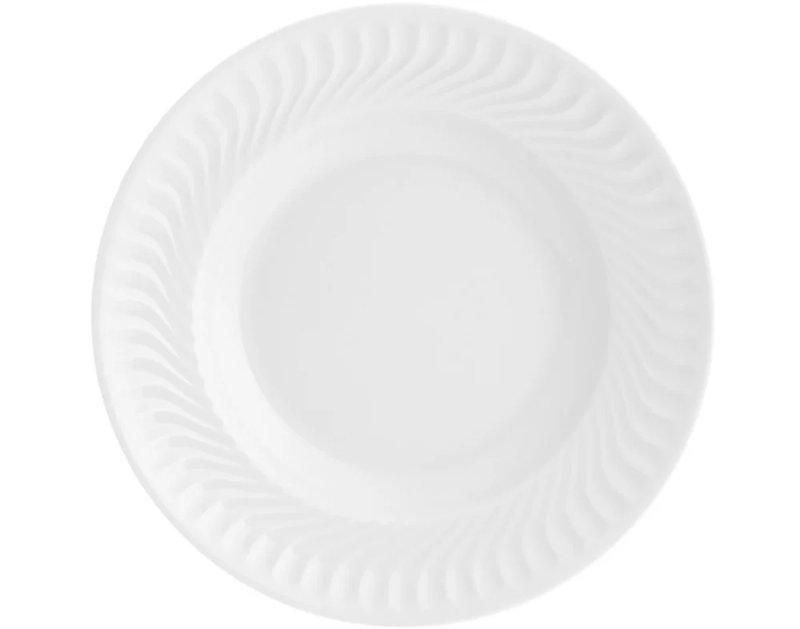 Prato De Sopa Sagres Vista Alegre Branco Porcelana Ø22.6Cm