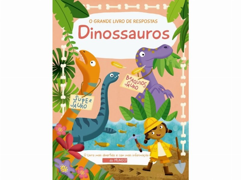 Livro O Grande Livro De Respostas - Dinossauros