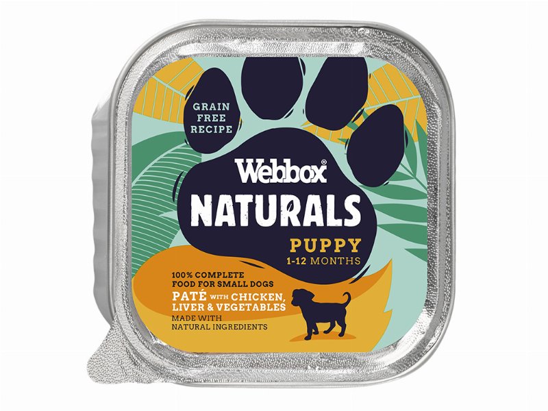 Comida Húmida Para Cão Júnior Webbox Frango / Fígado / Vegetais 150 g