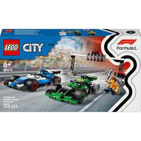 Lego City - F1 Grelha Com Carros De Corrida Vcarb E Sauber - 60474