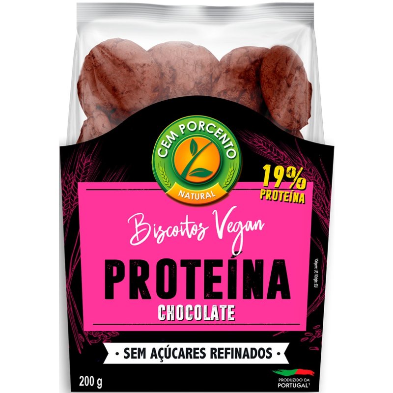 Biscoitos Proteína De Chocolate Vegan 200 g
