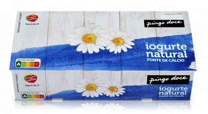 Iogurte Natural Pack 8 Pingo Doce 1Kg