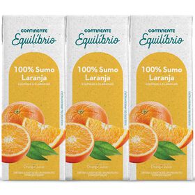 Sumo 100% Laranja Continente Equilíbrio 6 X 20 cl